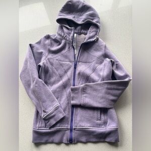Ivivva size 12 Purple Zip-Up Hoodie